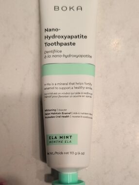 Nano-Hydroxyapatite Toothpaste — Boka Whitening Sealed